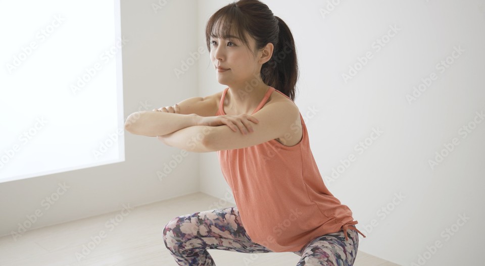 スクワットの画像